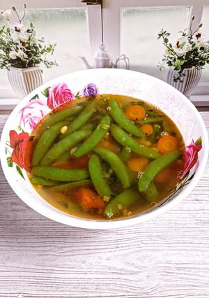 Foto resep Sup Kacang Kapri Manis