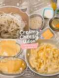Creamy Cheesy Udon