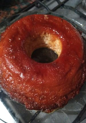 Una foto de Budín de pan