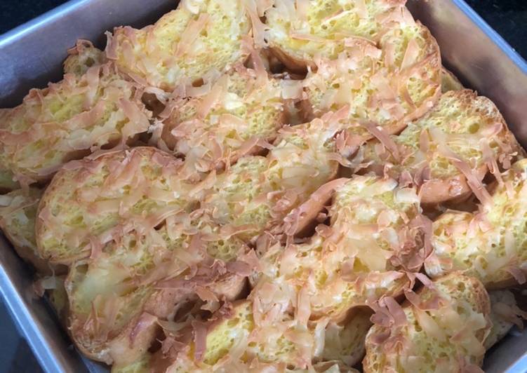 Bagaimana Membuat Garlic cheese bread Anti Gagal