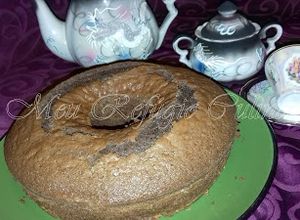 Foto de Bolo de Alfarroba e Coco