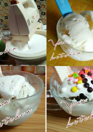 Foto resep ICE CREAM vanila super creamy
