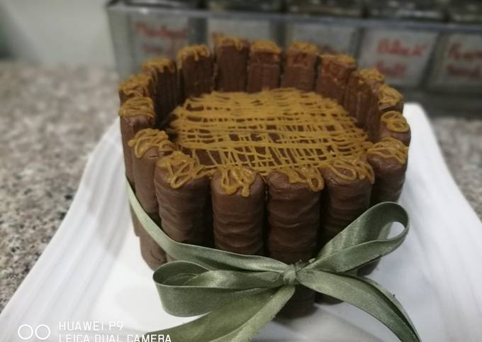 Recipe of Quick Twix chocolate 🍰 Cake