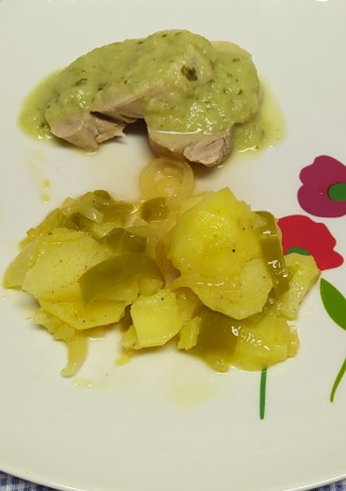 Una foto de Solomillo al ajillo al papillote
