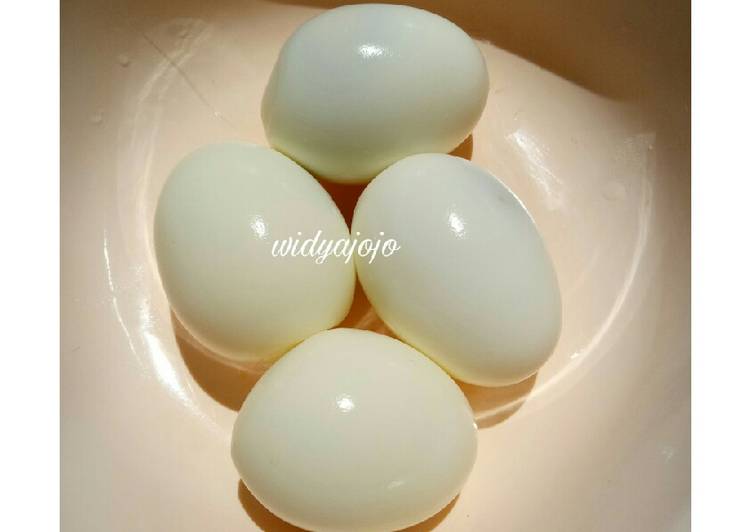 Bagaimana Menyiapkan Telur Rebus Anti Gompel. Yakin!!, Menggugah Selera