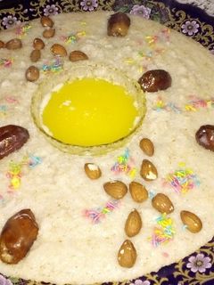 صورة لوصفة عصيدة مغربية