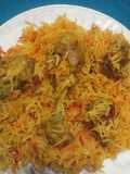 Kashmiri chicken biryani