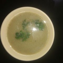 A picture of Lauki ka soup.
