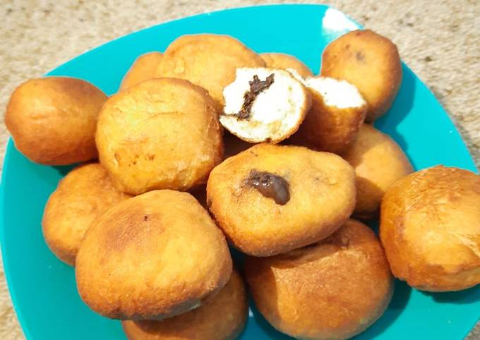 Cara Buat Roti goreng isi coklat Yang Sederhana