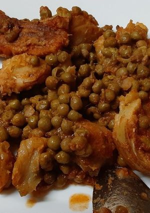 Φωτογραφία της συνταγής Αρακάς με φλαμαντζέρι στον φούρνο