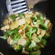 Tumis brokoli + tahu