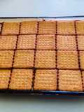 Flan de galletas húmedas