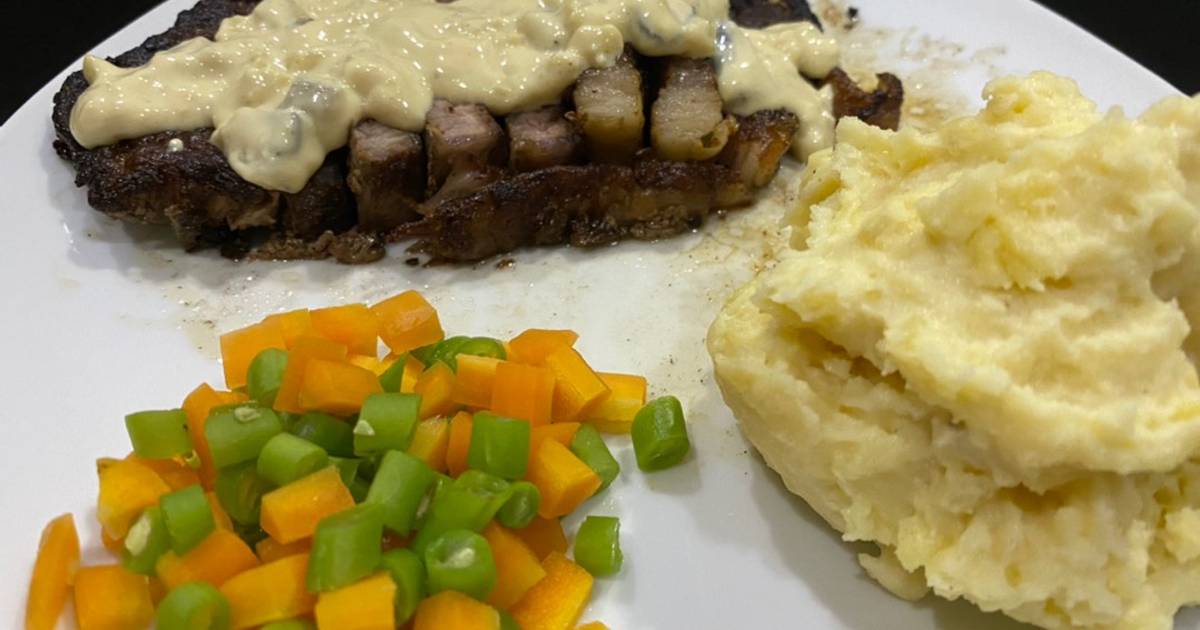 Resep Sirloin beef steak with mushroom sauce oleh Winous ...