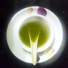 A picture of Spinach Garlic Leaves Soup.