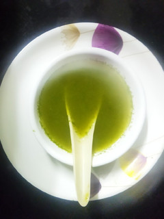 A picture of Spinach Garlic Leaves Soup.