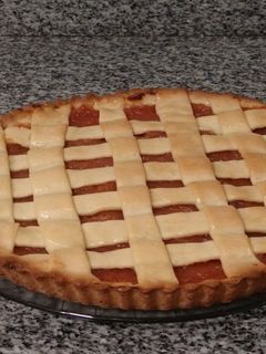 Una foto de Pasta frola de membrillo sin manteca