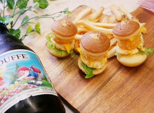 好簡單「迷你小漢堡」可愛的派對小點♪ 的食譜成品照片