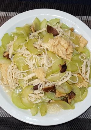 素燒大黃瓜 的食譜成品照片