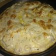 Tarta de jamón, queso y salchichas
