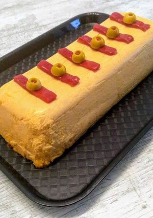 Una foto de Pudding de pescado