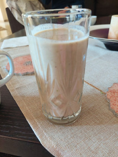Φωτογραφία της συνταγής Smoothie με μήλο, μπανάνα & καρύδια