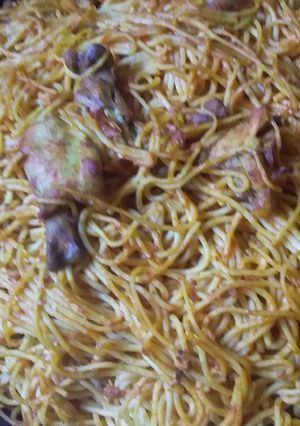 صورة لوصفة سباكيتي في الكوشة