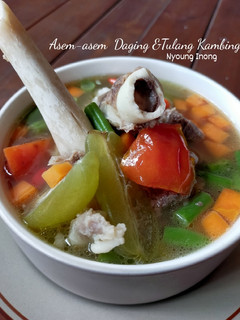 Foto resep Asem-asem Daging dan Tulang Kambing