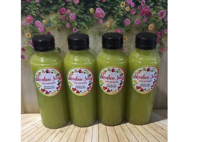 Diet Juice Pokchoy Cucumber Orange Mango Lemon