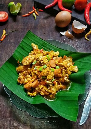 Foto resep Orak Arik Telur Asam Manis Pedas