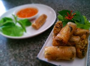 Hình của món Chả Giò Sake (Món Chay).