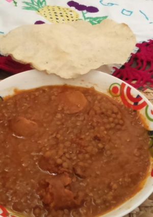 Una foto de Lentejas franciscanas. Olla de cocción lenta (CrockPot ,SlowCooker)