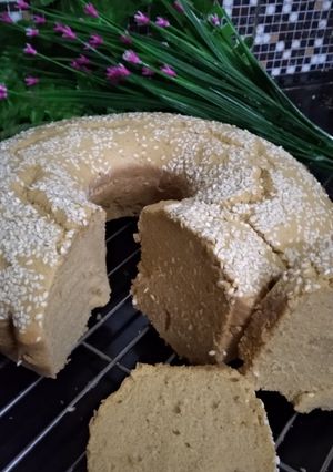 Foto resep Bolu gula merah wijen