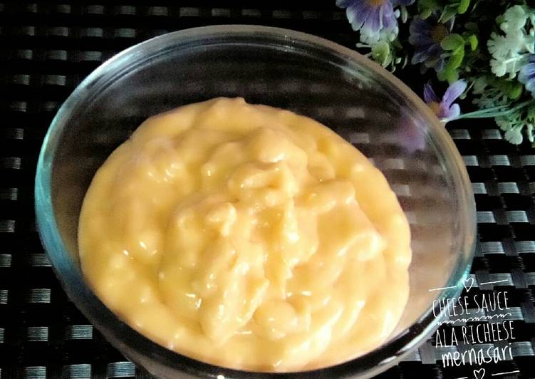 Cheese sauce ala richeese