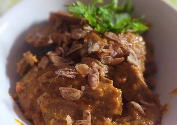 Cara Gampang Menyiapkan Rendang Jengkol + Daging, Lezat