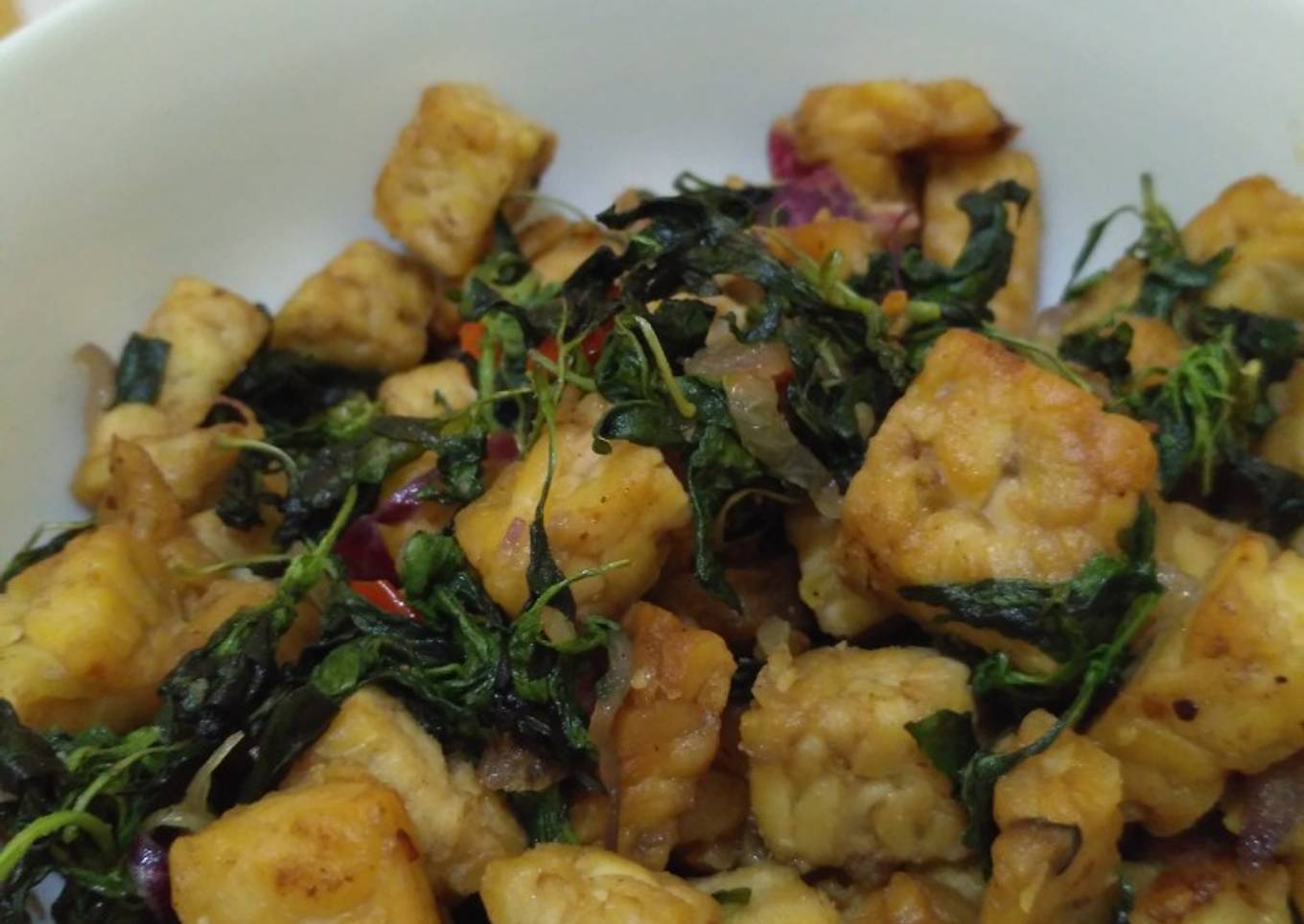 Tempe kemangi gampang enak