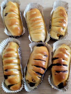 Foto resep Roti Isi Pisang Coklat (dari Resep Roti Sobek)