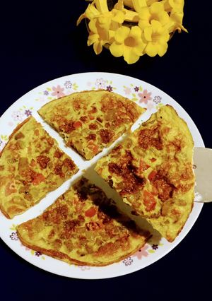 A picture of Potato Omelet.