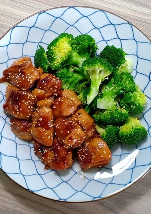 Hình của món Gà ram Teriyaky.