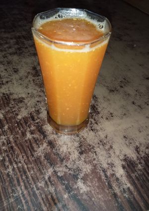 A picture of Wood apple juice.
