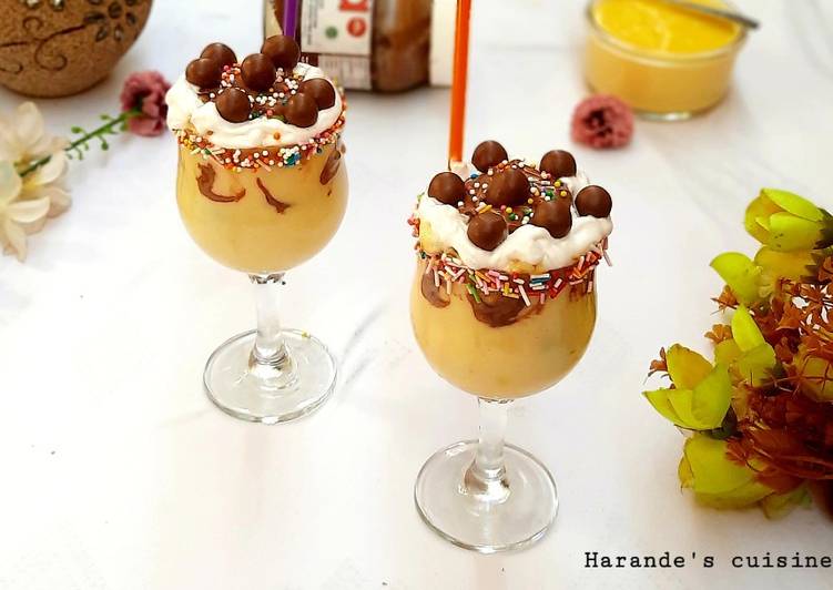 Recipe of Homemade Creamy Chocolate custard