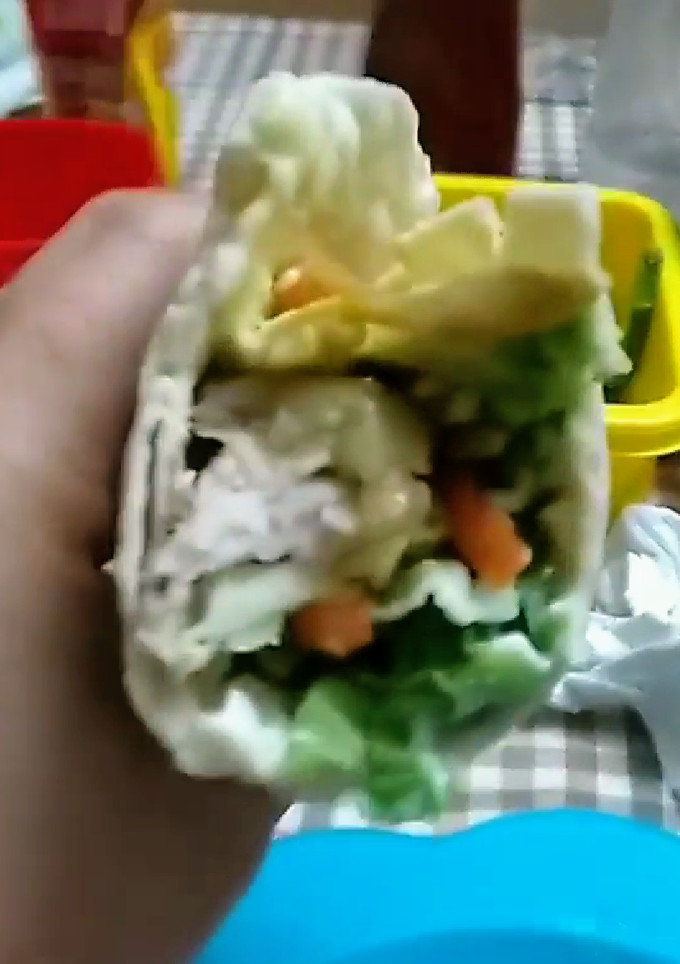 Una foto de Wrap saludables y riquísimos