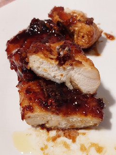 Una foto de Pollo agridulce