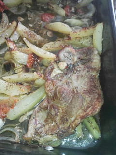 Una foto de Asado de aguja de cerdo