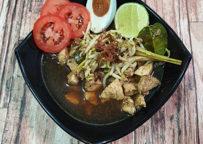 Rawon Ayam - menu diet