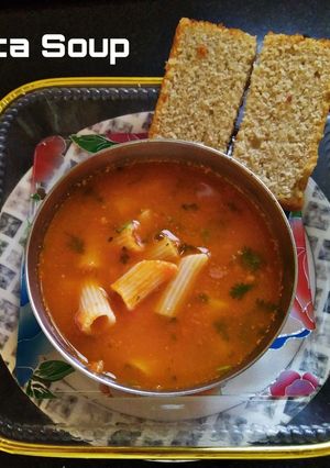 A picture of Pasta Soup.