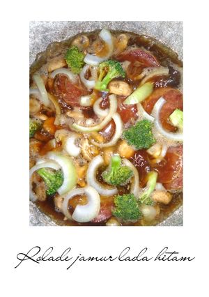 Foto resep Rolade jamur lada hitam