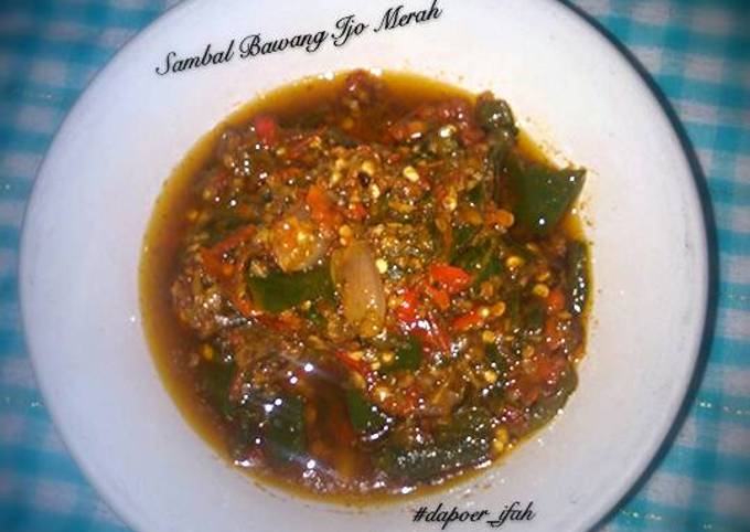 Sambal Bawang Ijo Merah