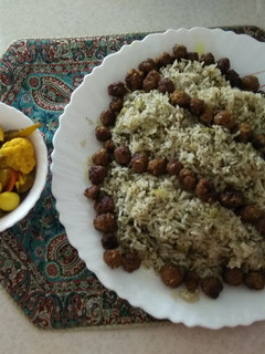 عکسی از دستور کلم پلو شیرازی اصیل