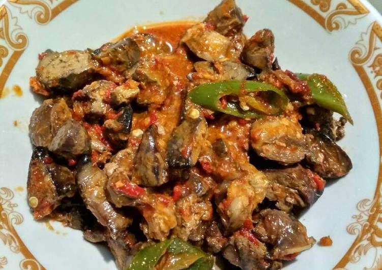 Resep Ati Ampela Bumbu Pedas oleh Elist Muliawati - Cookpad