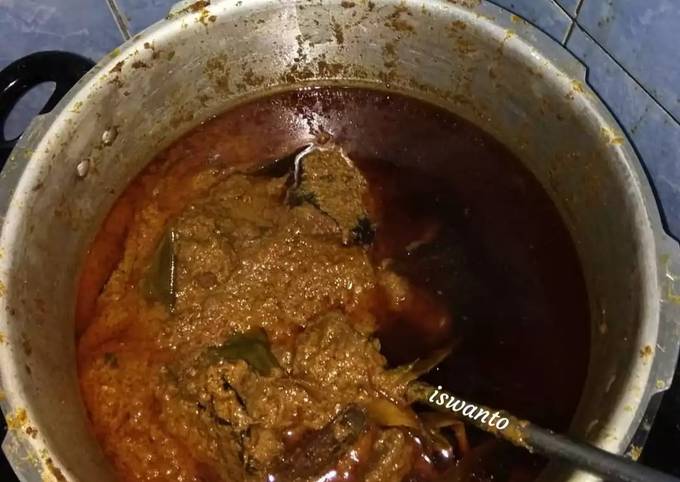 Cara Bikin Rendang padang daging 🐄 super hot 🌶️🌶️🌶️#PEKAN_PADANG Gampang